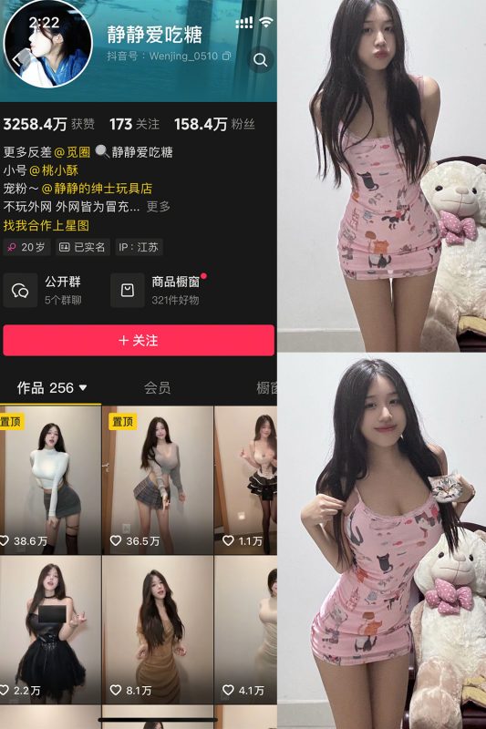 抖音 静静爱吃糖 微密圈  NO.002期 【12P5V】最新至：2025.4.17-告白写真馆