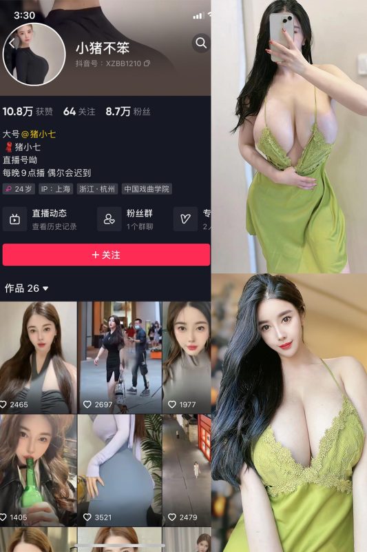 抖音 小猪不笨 微密圈 NO.005期 【93P13V】-告白写真馆