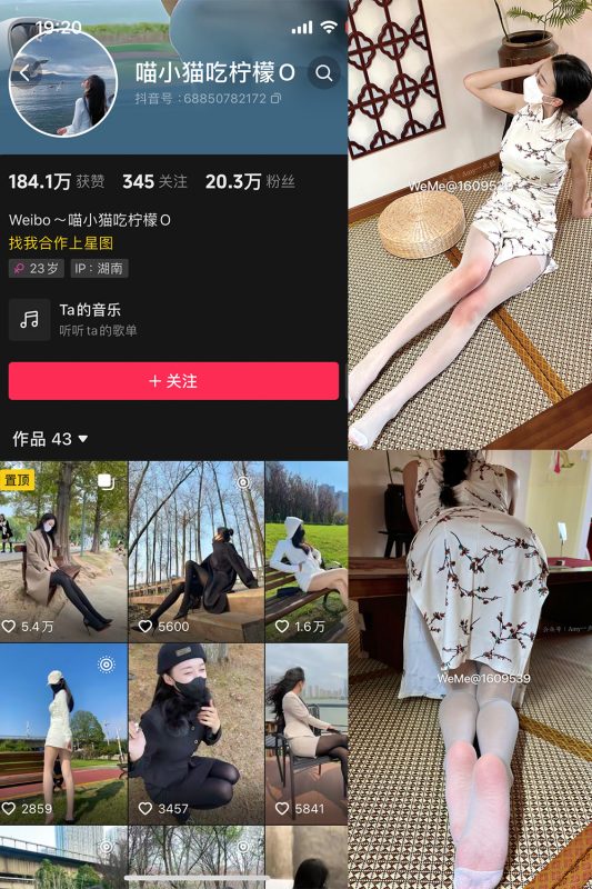 抖音 喵小猫吃柠檬 微密圈  NO.005期 【102P3V】-告白写真馆