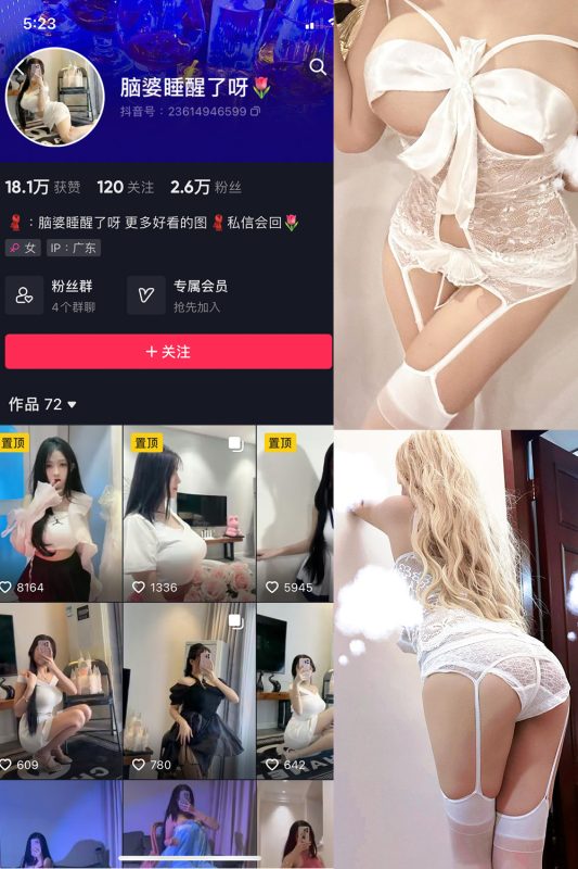 抖音 脑婆睡醒啦 微密圈  NO.009期 【12P14V】最新至：2023.12.12-告白写真馆