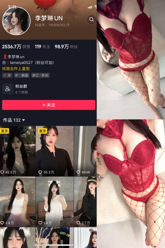 抖音 李梦琳 微密圈  NO.014期 【23P】最新至：2023.8.30-告白写真馆