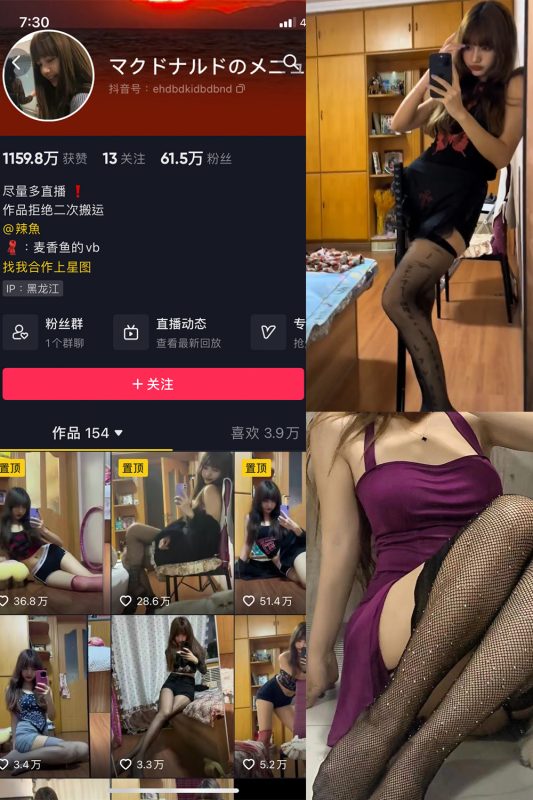 抖音 麦香鱼 微密圈 NO.004期 【5P2V】最新至：2023.7.27-告白写真馆