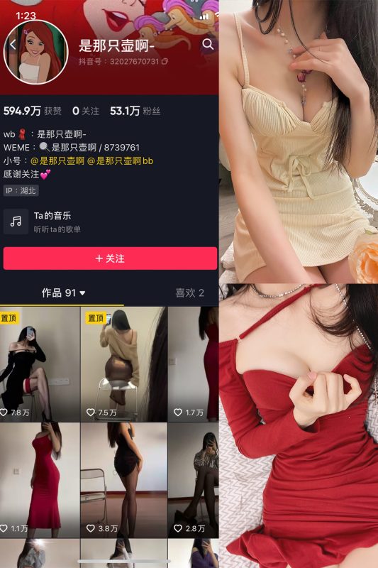 抖音 是那只壶啊 微密圈  NO.013期 【97P4V】-告白写真馆