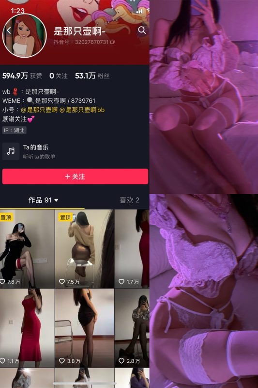 抖音 是那只壶啊 微密圈  NO.011期 【78P4V】-告白写真馆