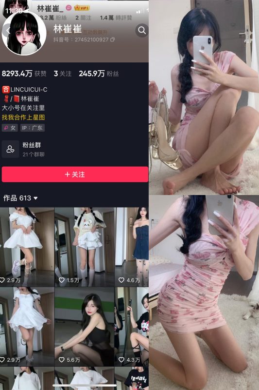 抖音 林崔崔 微密圈  NO.002期 【31P1V】-告白写真馆