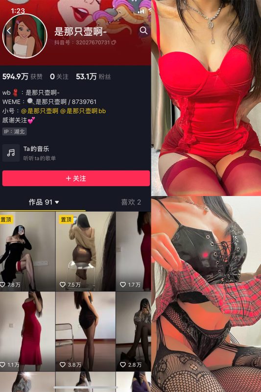 抖音 是那只壶啊 微密圈  NO.009期 【119P10V】-告白写真馆