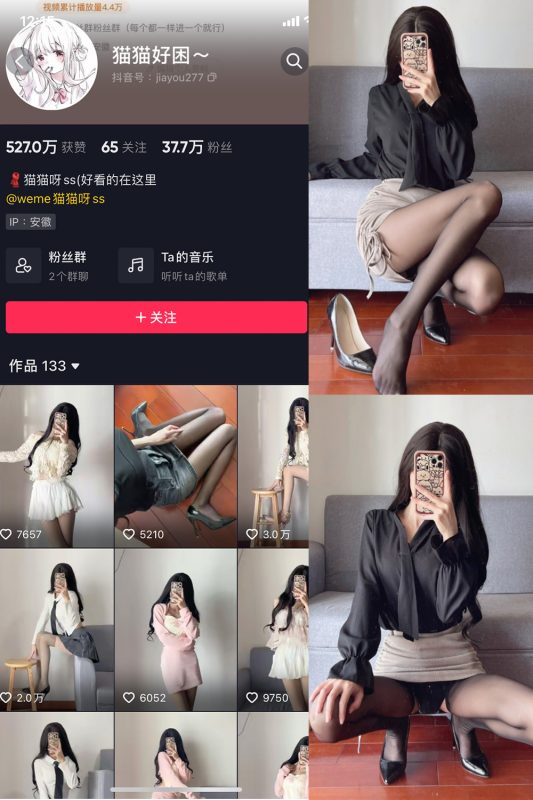 抖音 猫猫好困 微密圈  NO.014期 【10P】-告白写真馆