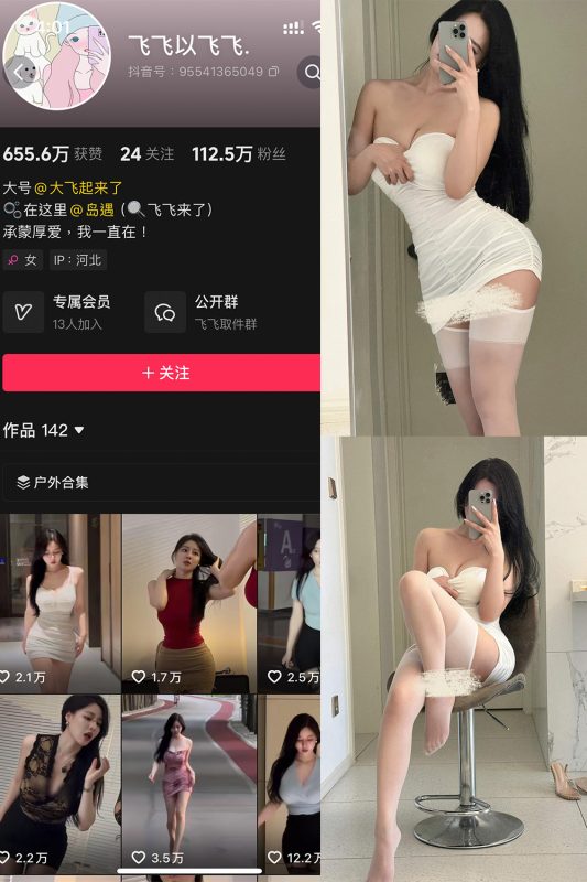 抖音 飞飞以飞飞 岛遇 NO.005期 【29P2V】最新至：2025.8.13-告白写真馆